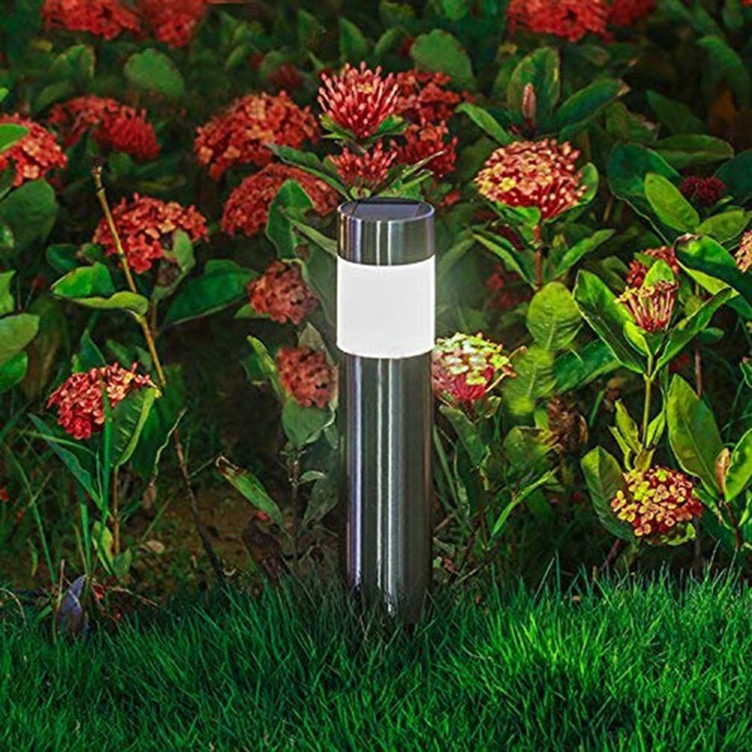 SUNWIND Solar Bollard Lights Outdoor (6 Pack): image 6