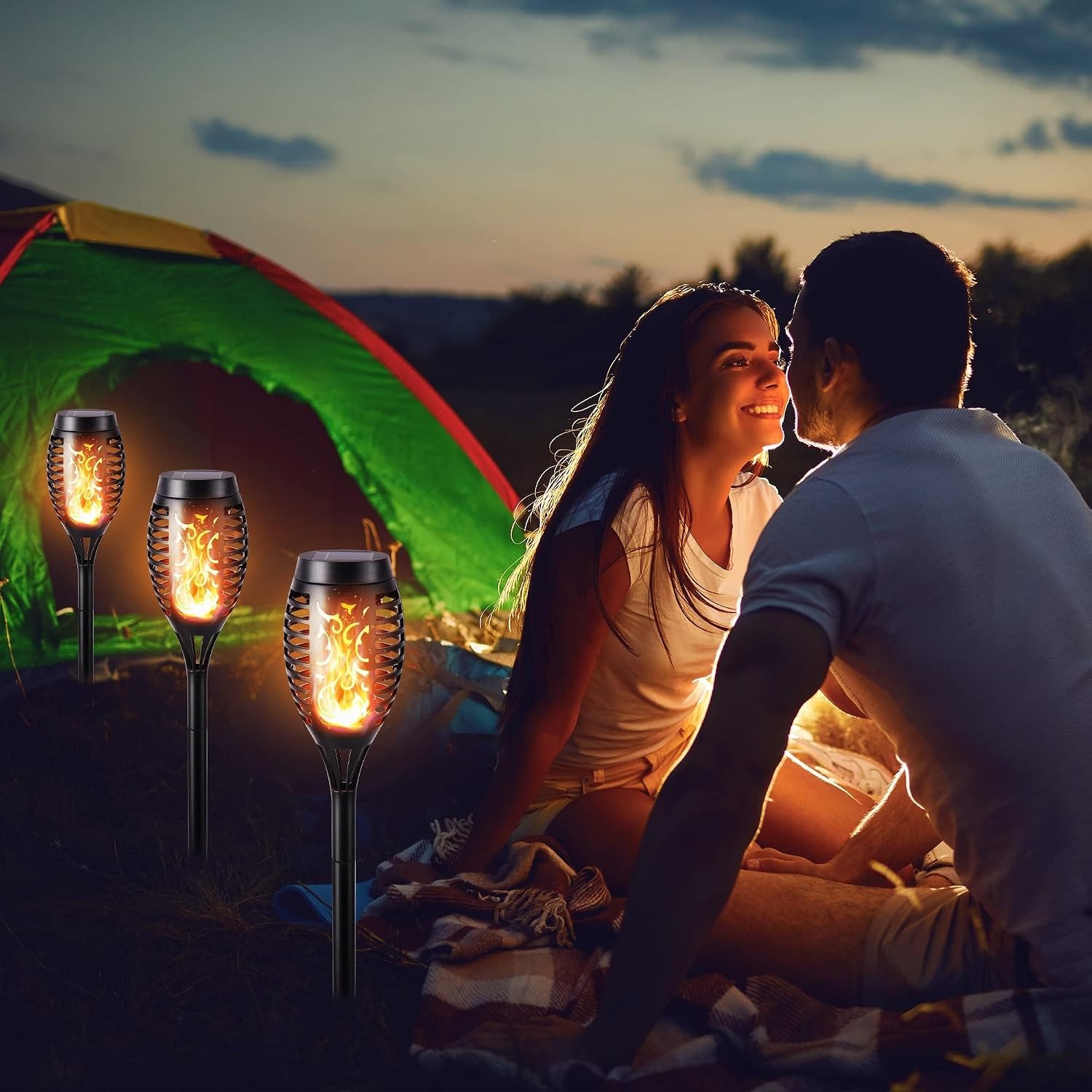 Toodour Solar Flame Torch Lights 12 Pack: image 5