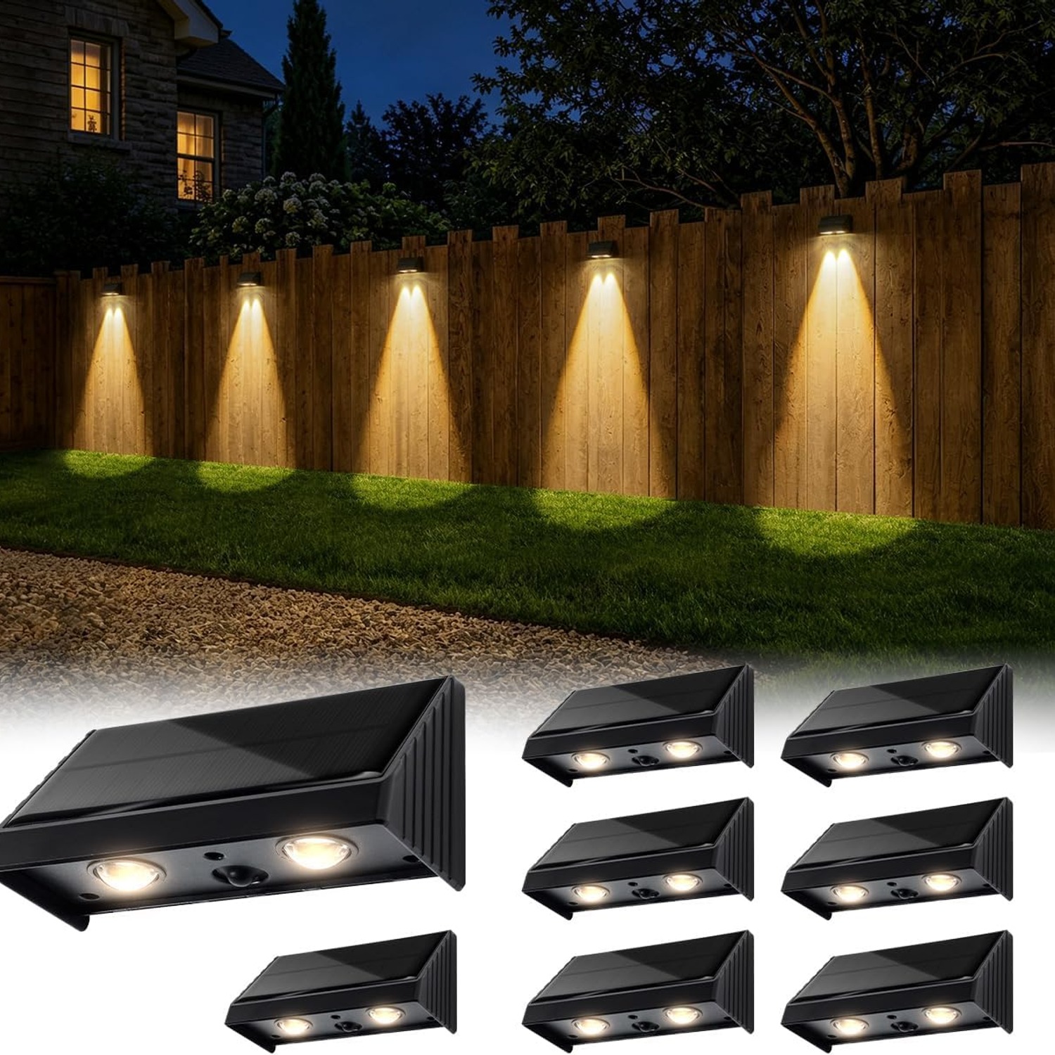 Solar Mailbox and Sign Downlights, Pack of 2: image 2