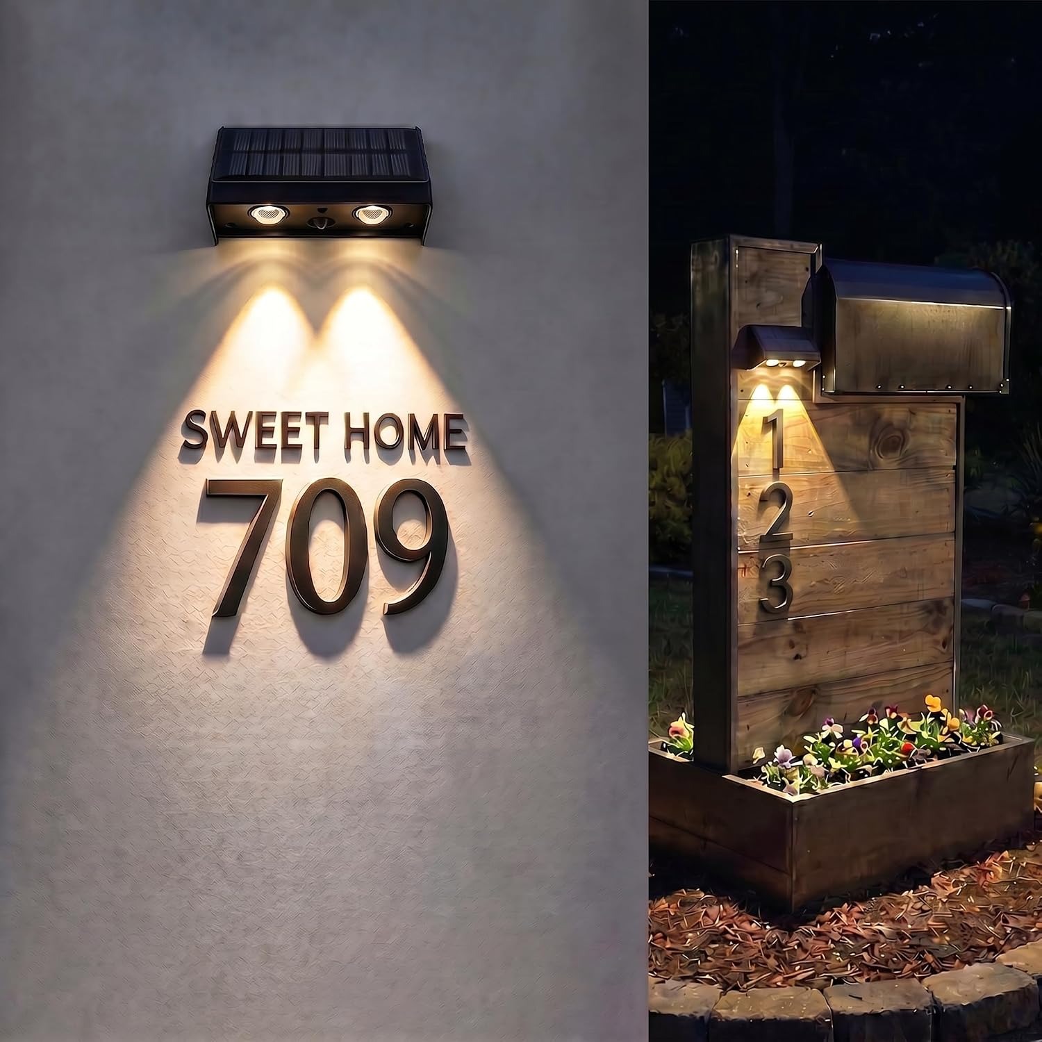 Solar Mailbox and Sign Downlights, Pack of 2: image 7